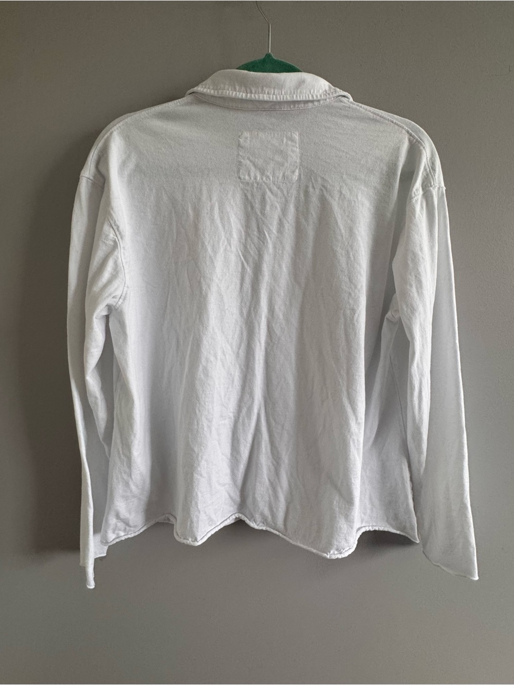 Frank & Eileen Patrick  Popover Henley - Heritage Jersey - White Women's XL - Picture 6 of 6